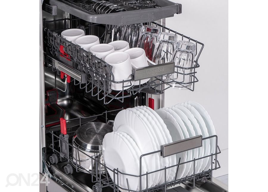 Nõudepesumasin Whirlpool WSFO3O34PFX suurendatud