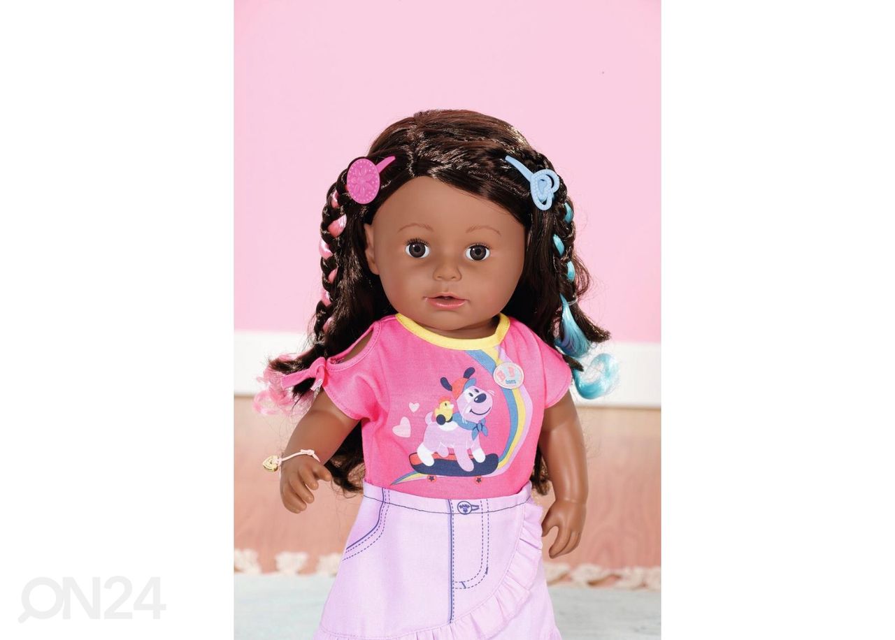 Nukk BABY BORN pruunisilmne õde 43 cm suurendatud
