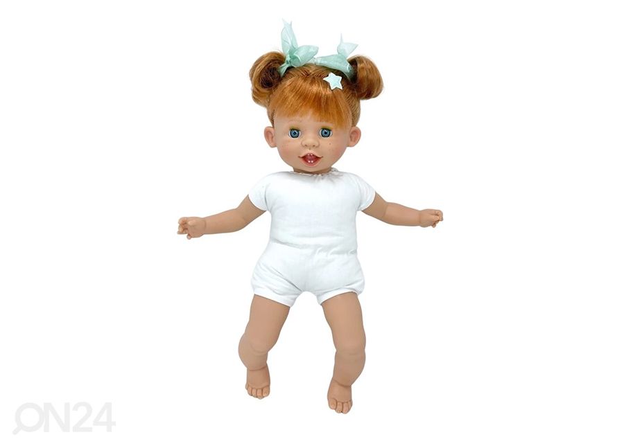 Nukk NINES CUCA punaste juustega 45 cm suurendatud