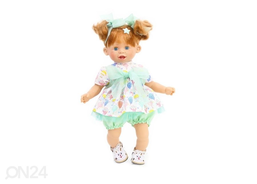 Nukk NINES CUCA punaste juustega 45 cm suurendatud