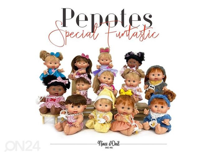 Nukk NINES PEPOTE 26 cm suurendatud
