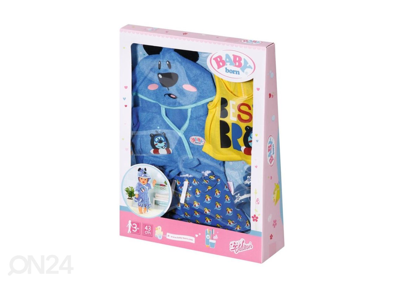 Nukuriiete komplekt BABY BORN Bath Deluxe 43 cm suurendatud