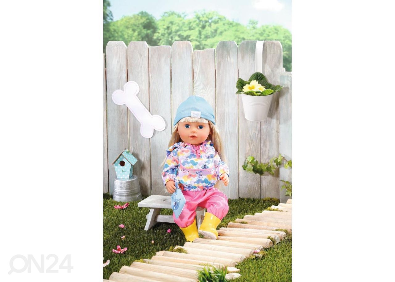 Nukuriiete komplekt BABY BORN Walk the Dog 43 cm suurendatud