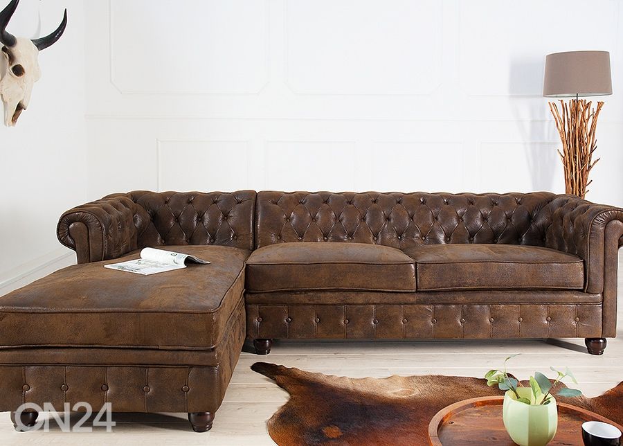 Nurgadiivan Chesterfield suurendatud