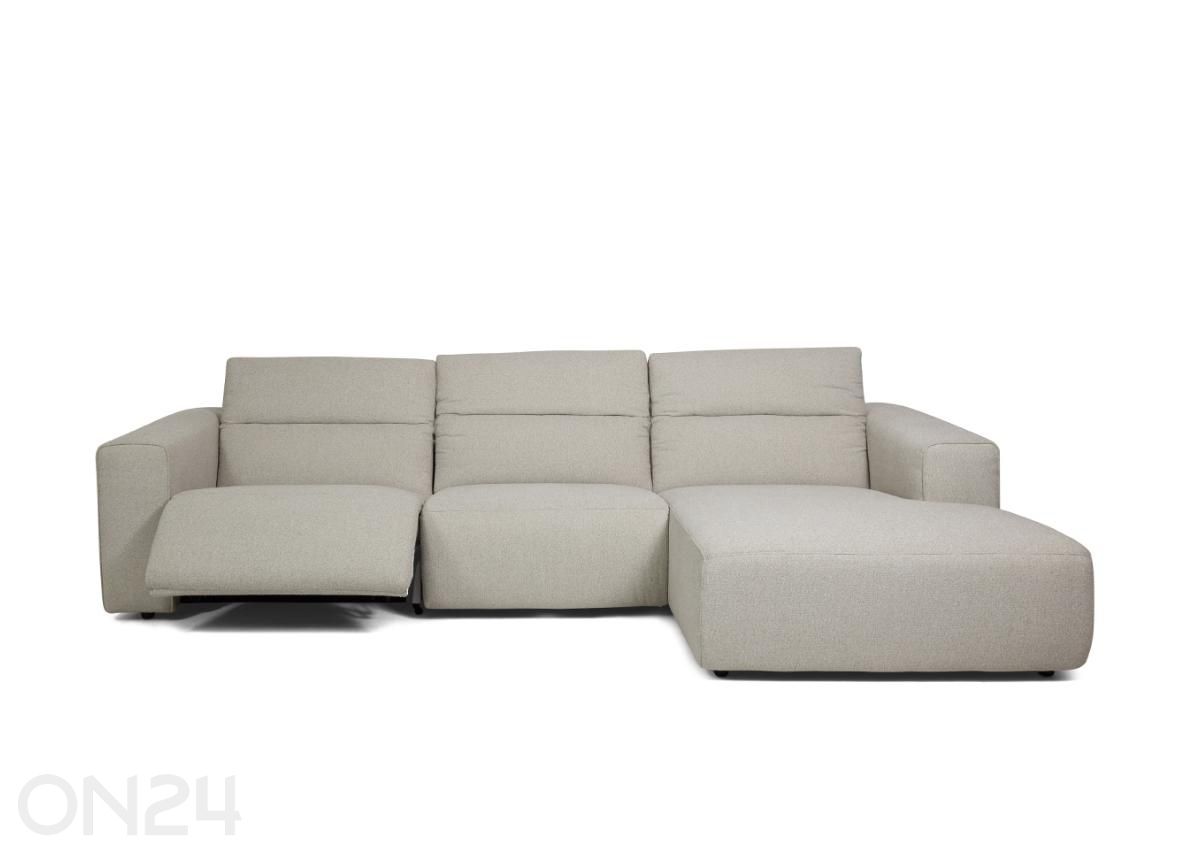 Nurgadiivan Flero elektriline recliner suurendatud