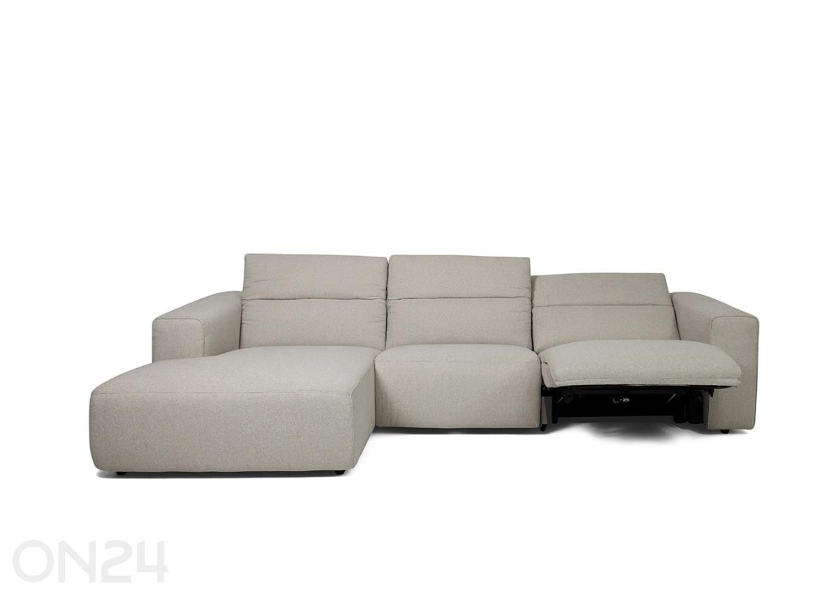 Nurgadiivan Flero elektriline recliner suurendatud