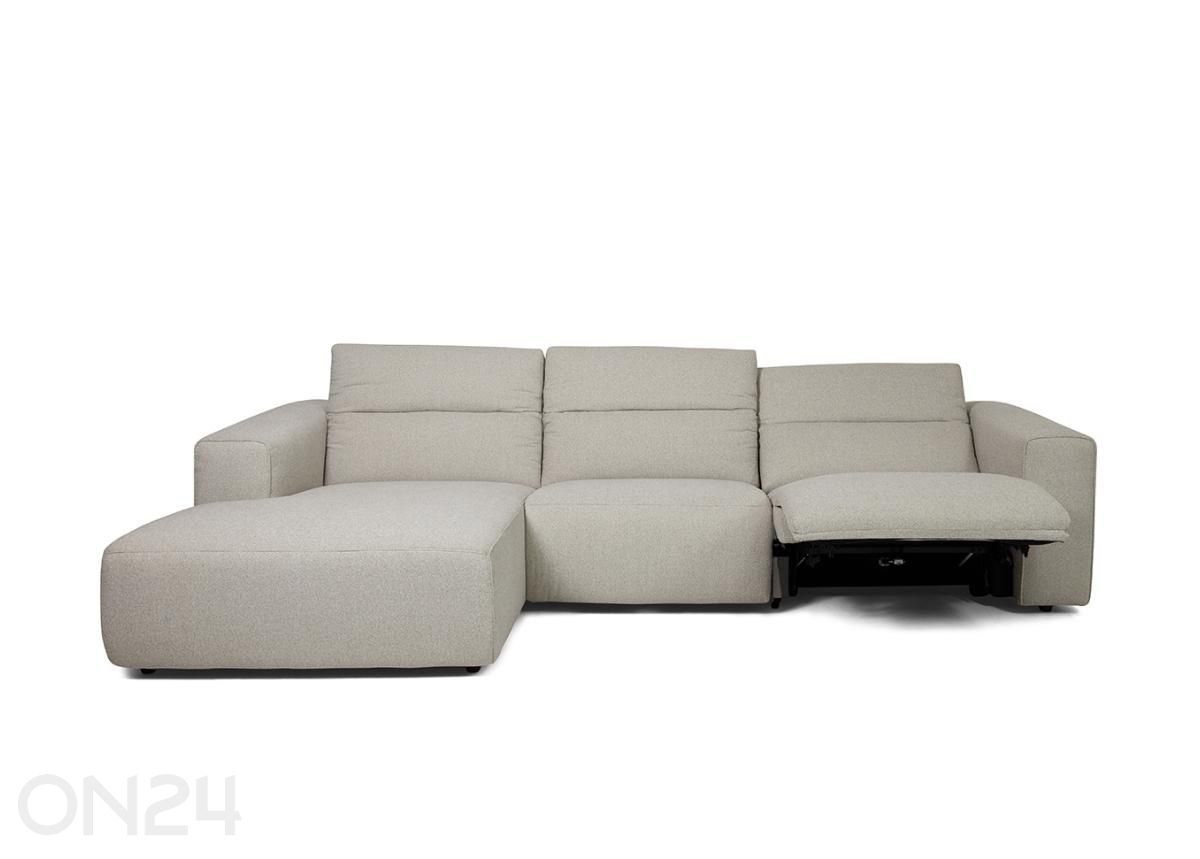 Nurgadiivan Flero elektriline recliner suurendatud