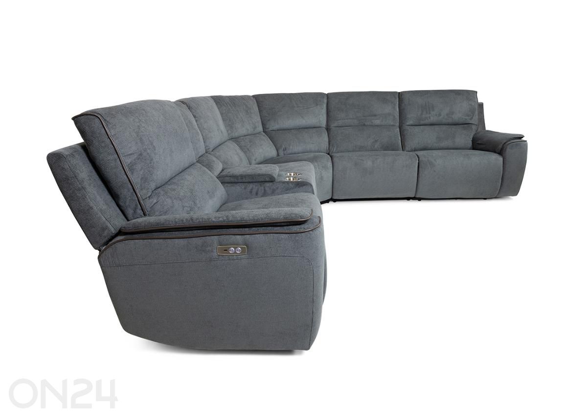 Nurgadiivan recliner Riva elektriline suurendatud