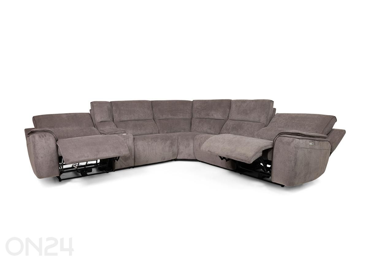 Nurgadiivan recliner Riva elektriline suurendatud