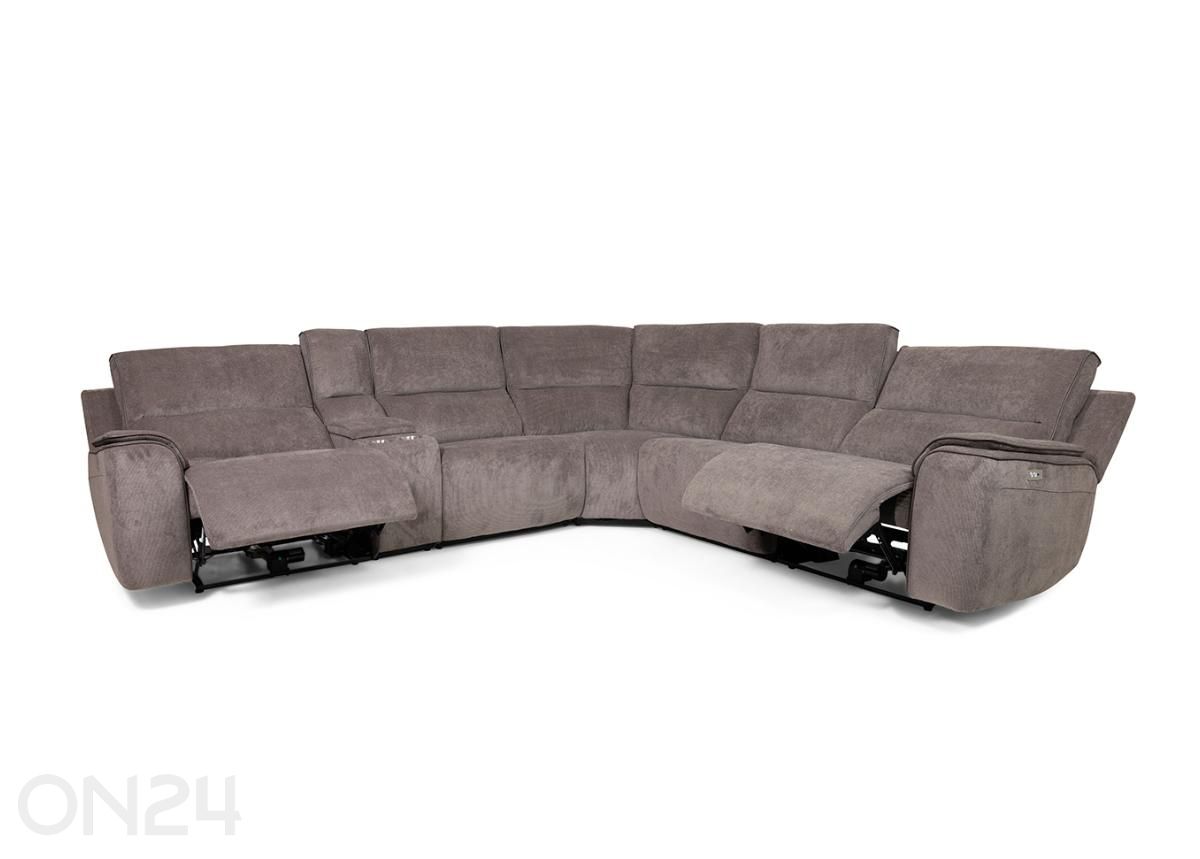 Nurgadiivan recliner Riva elektriline suurendatud