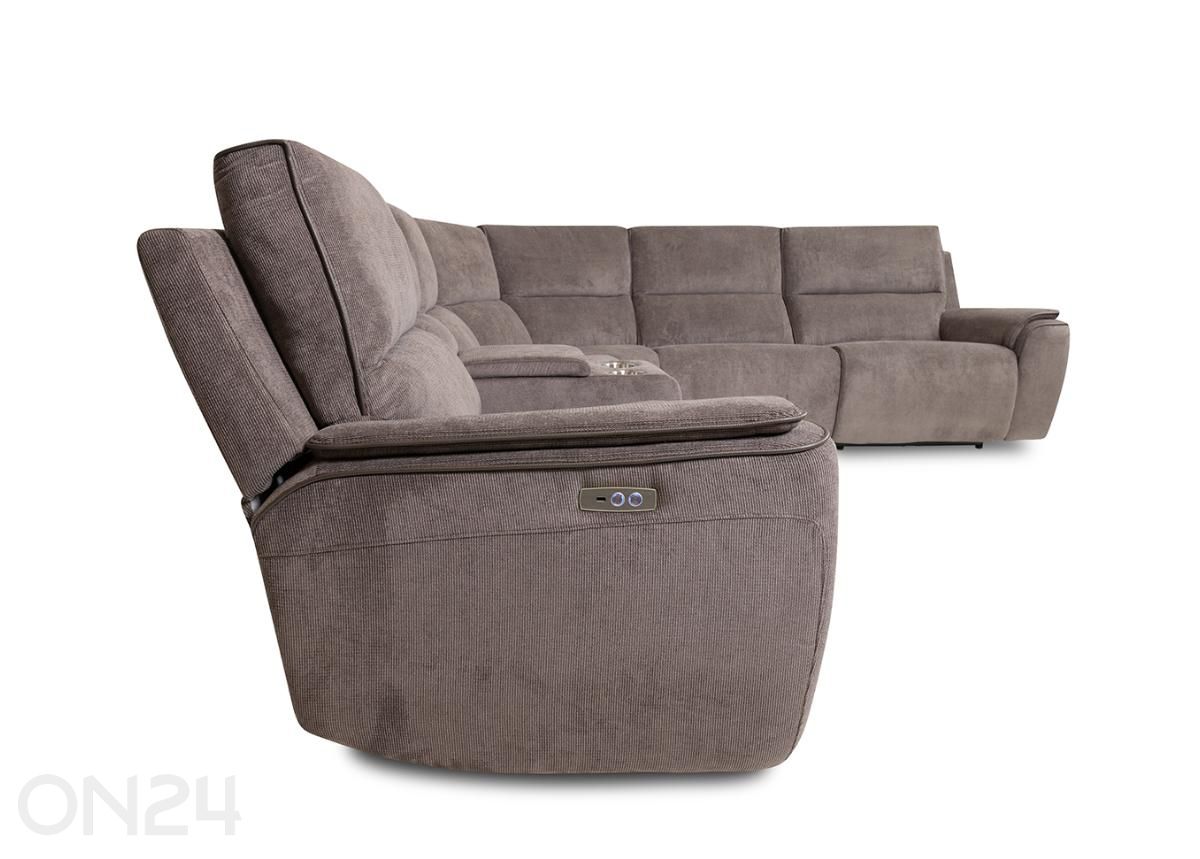 Nurgadiivan recliner Riva elektriline suurendatud