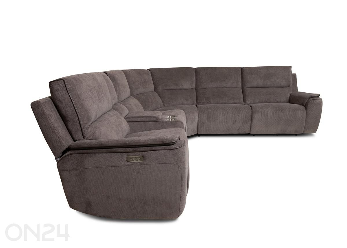 Nurgadiivan recliner Riva elektriline suurendatud
