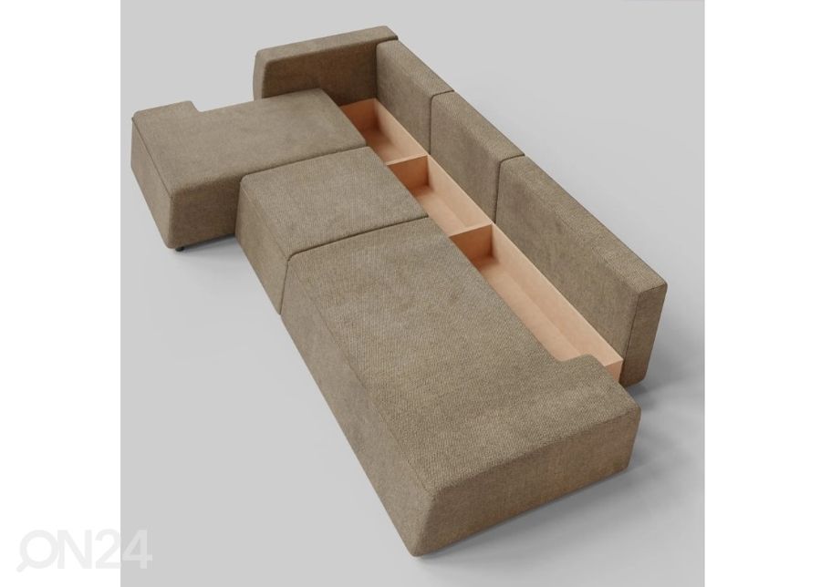 Nurgadiivanvoodi Romano XL suurendatud