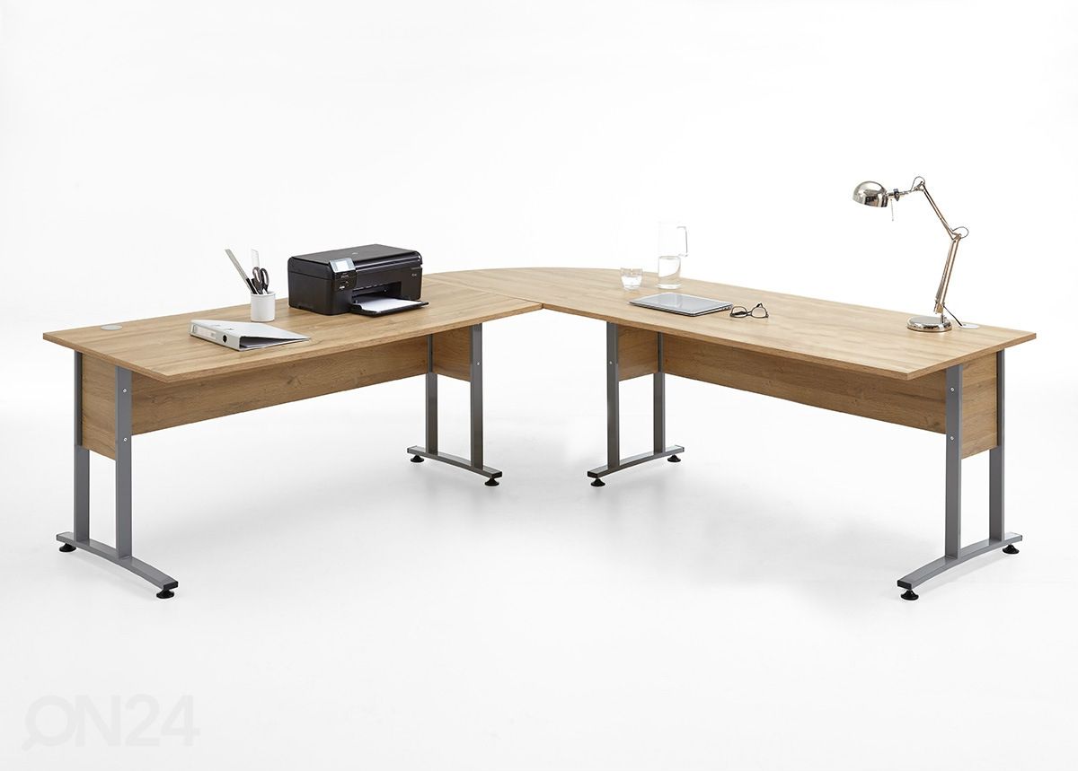 Nurgakirjutuslaud Calvia 240x240 cm suurendatud