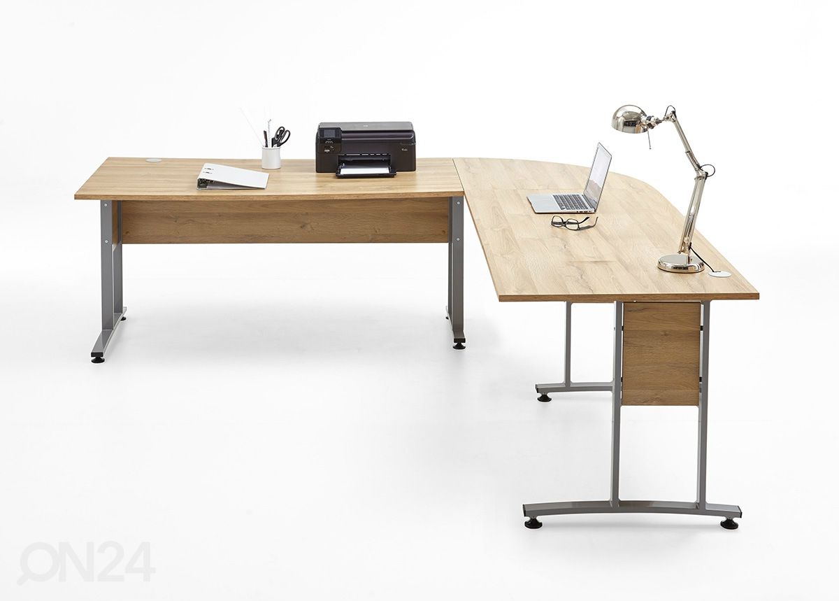 Nurgakirjutuslaud Calvia 240x240 cm suurendatud