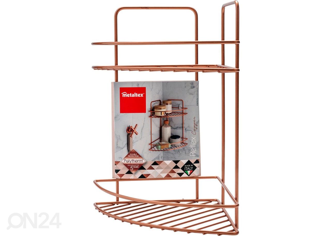 Nurgariiul Reflex 2x, 23x23x35 cm, pronks suurendatud