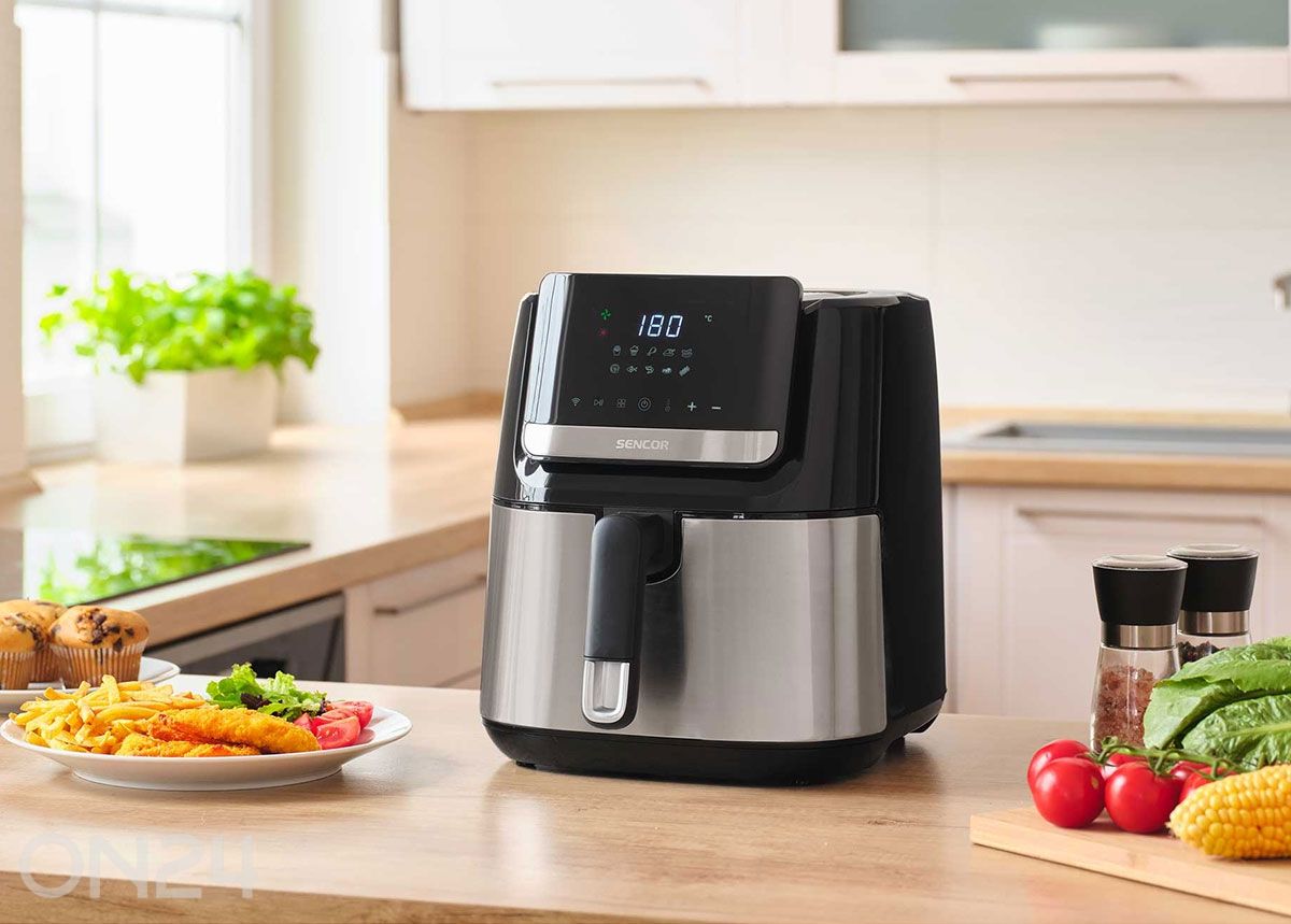 Nutikas kuumaõhufritüür Sencor SFR6600SSEUE3 suurendatud