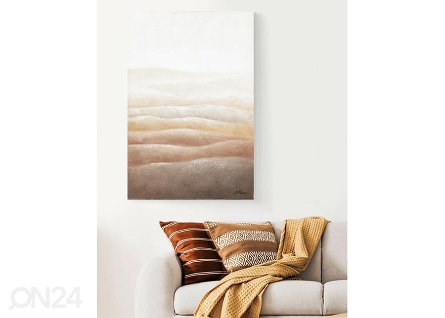 Õlimaal Liivalained 60x90 cm suurendatud