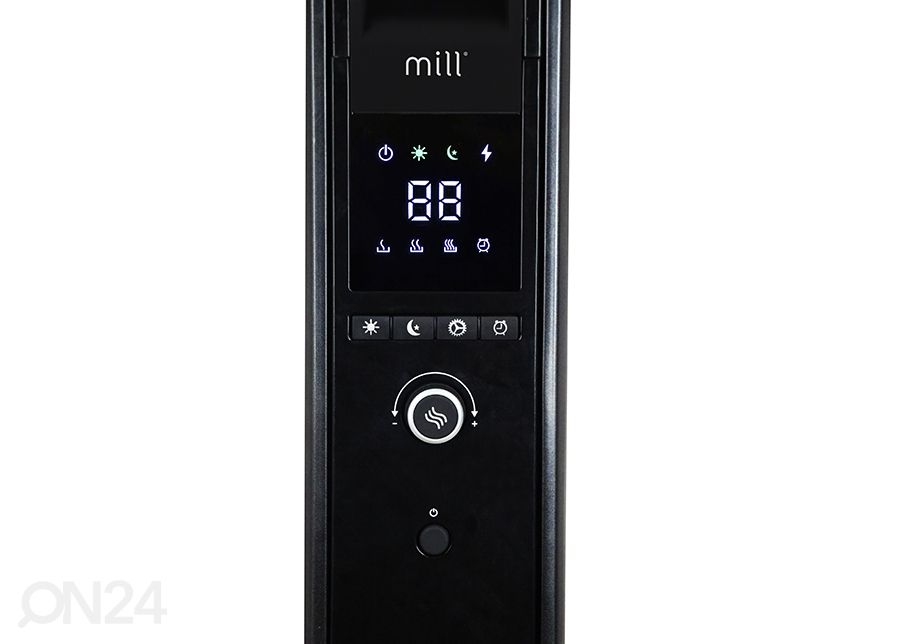 Õliradiaator Mill AB-H1000DN, must suurendatud