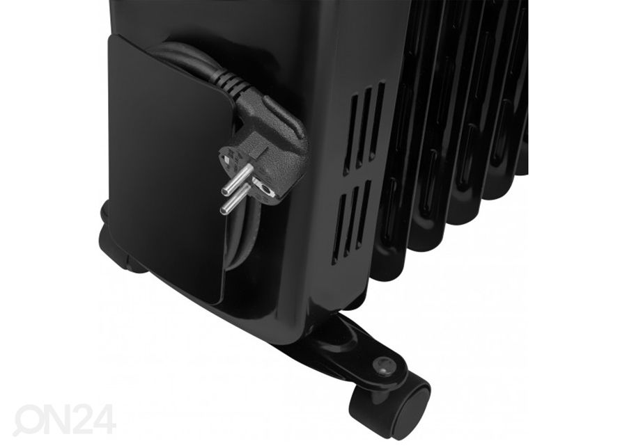 Õliradiaator Sencor SOH3307BK, must suurendatud