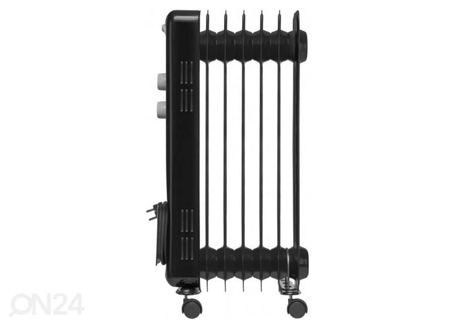 Õliradiaator Sencor SOH3307BK, must suurendatud