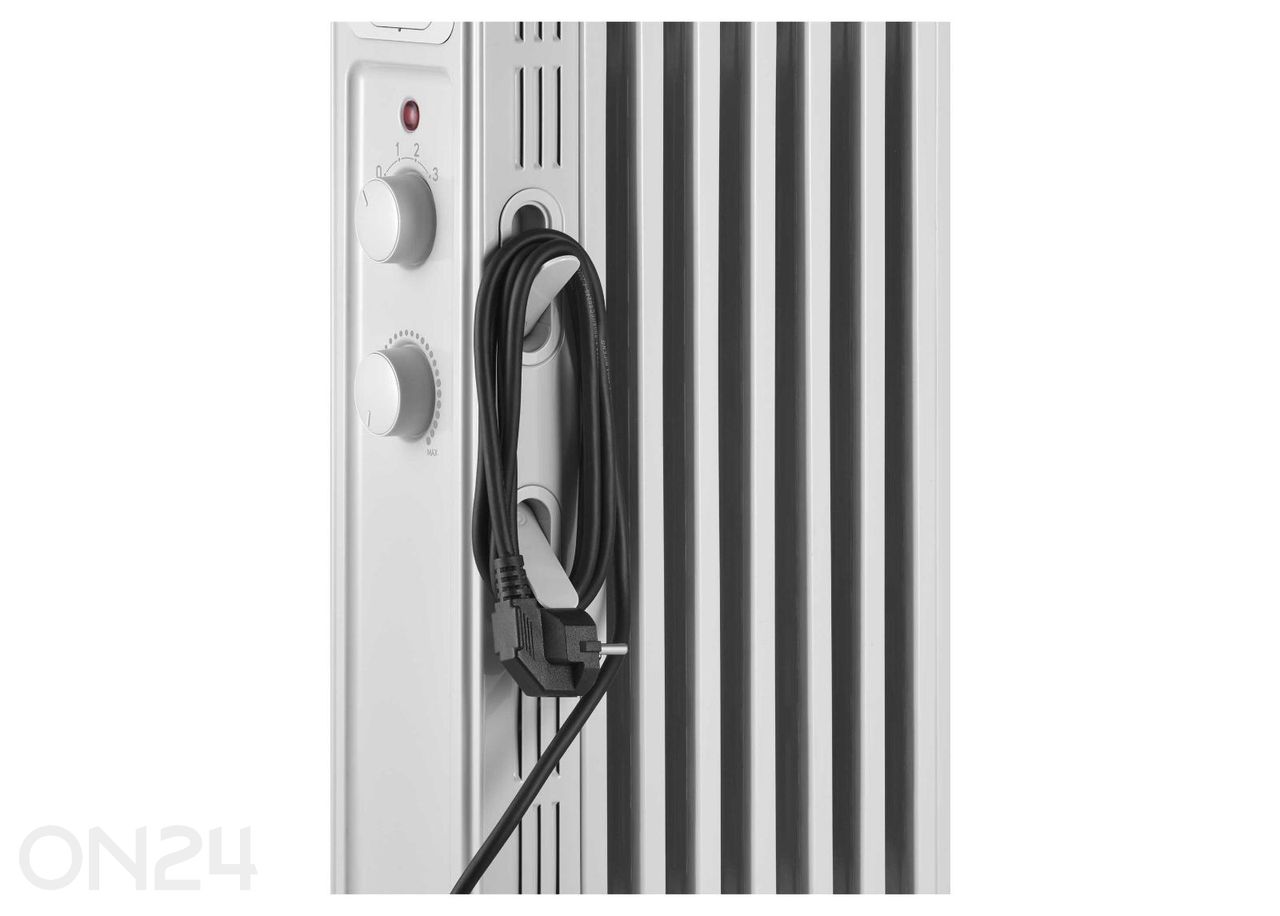 Õliradiaator Sencor SOH3407WH, valge suurendatud