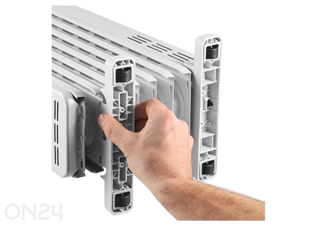 Õliradiaator Sencor SOH3407WH, valge suurendatud