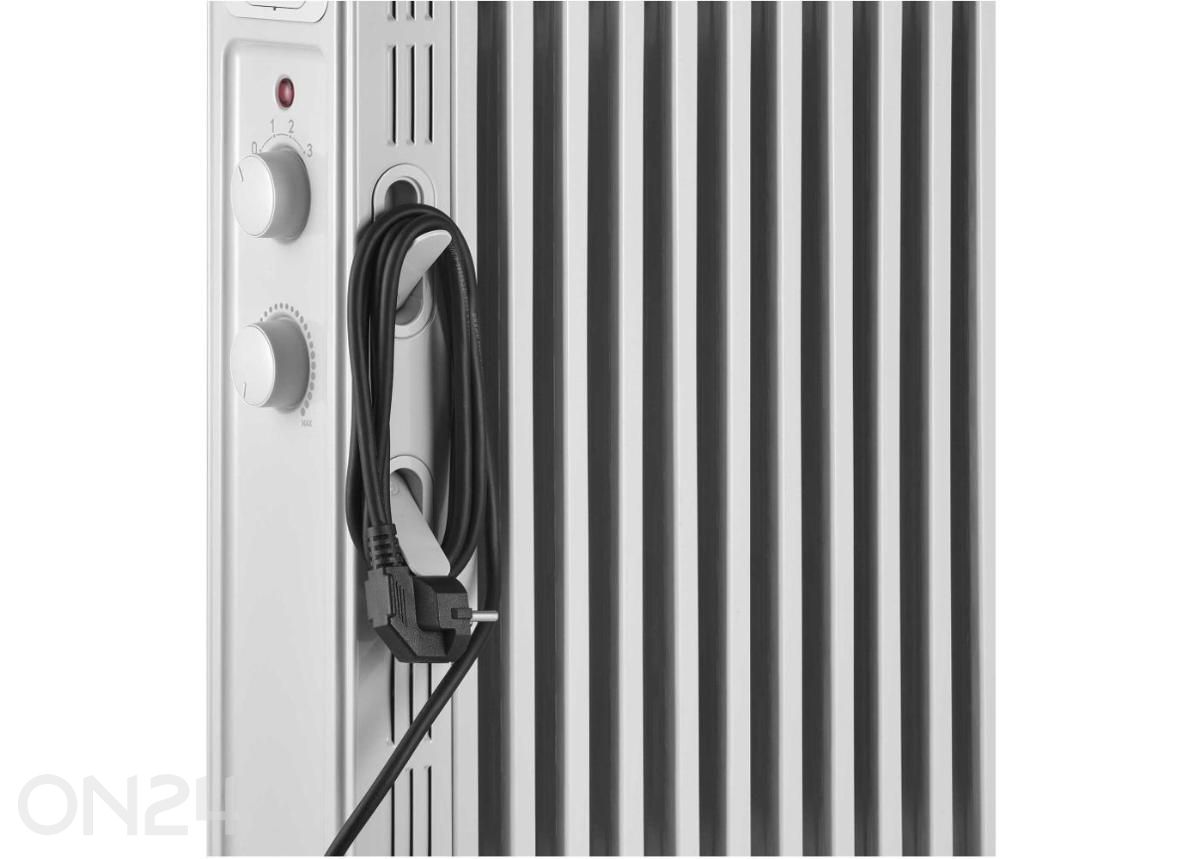 Õliradiaator Sencor SOH3413WH, valge suurendatud