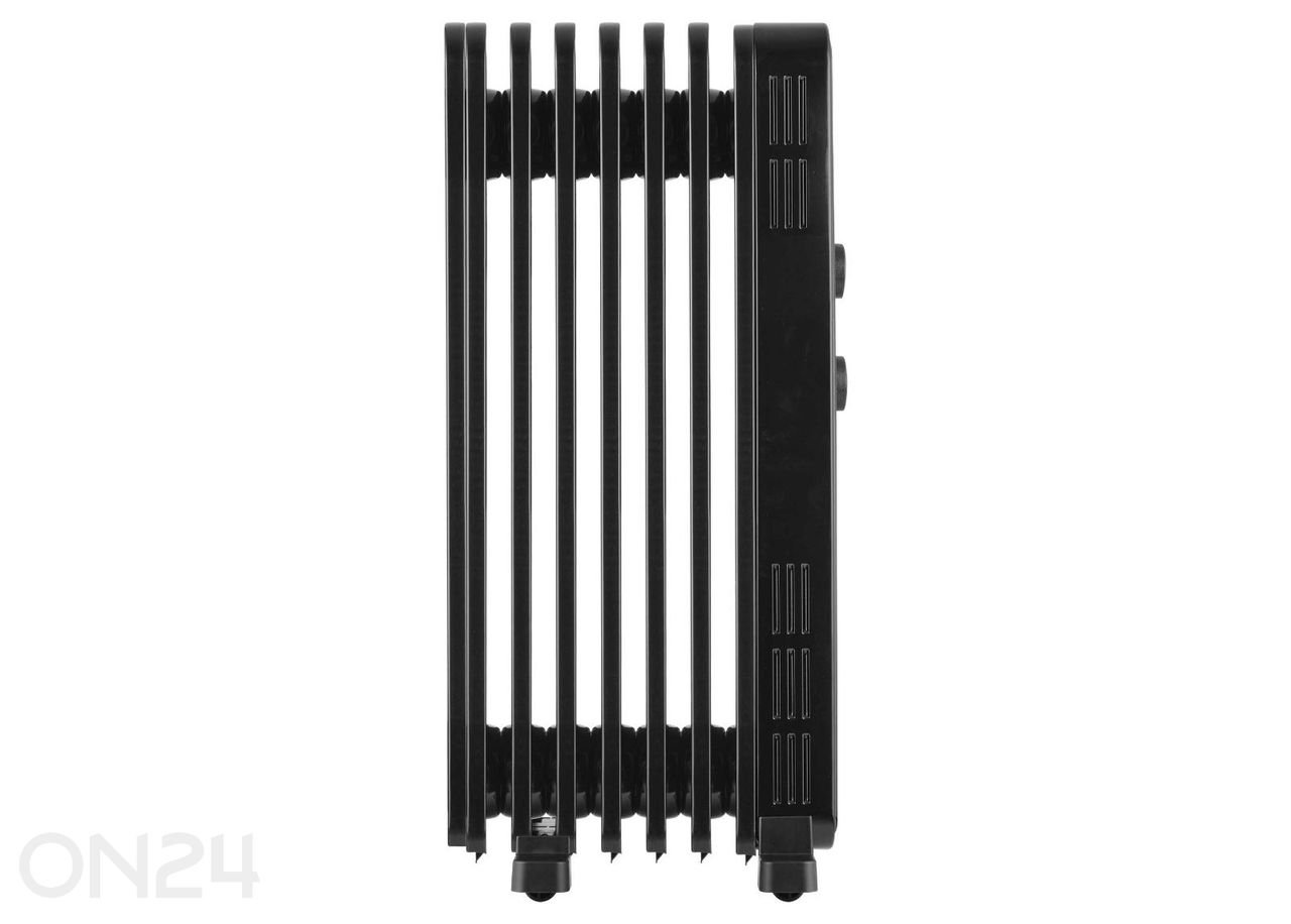 Õliradiaator Sencor SOH3507BK, must suurendatud