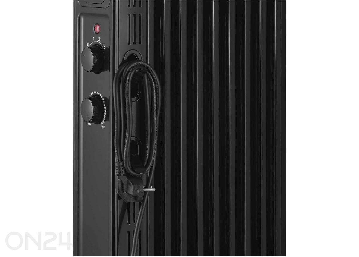 Õliradiaator Sencor SOH3509BK, must suurendatud