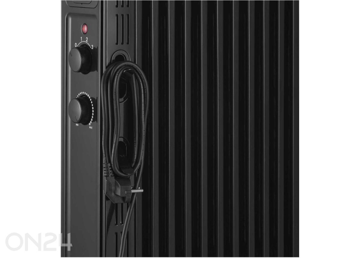 Õliradiaator Sencor SOH3513BK, must suurendatud