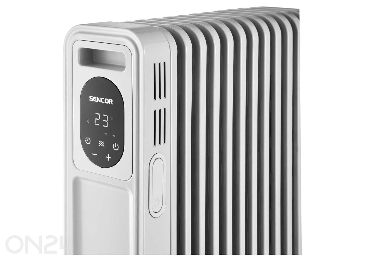 Õliradiaator Sencor SOH6213WH, valge suurendatud