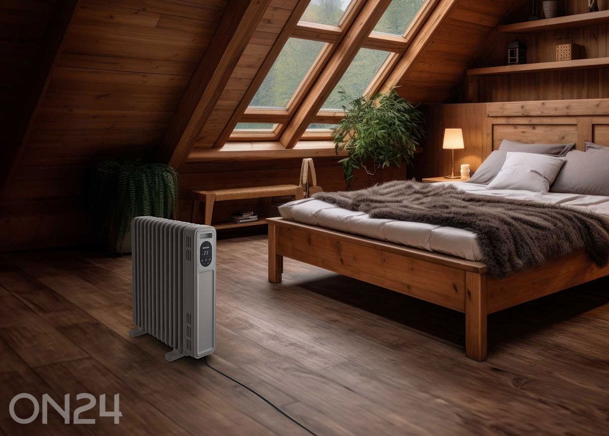 Õliradiaator Sencor SOH6213WH, valge suurendatud