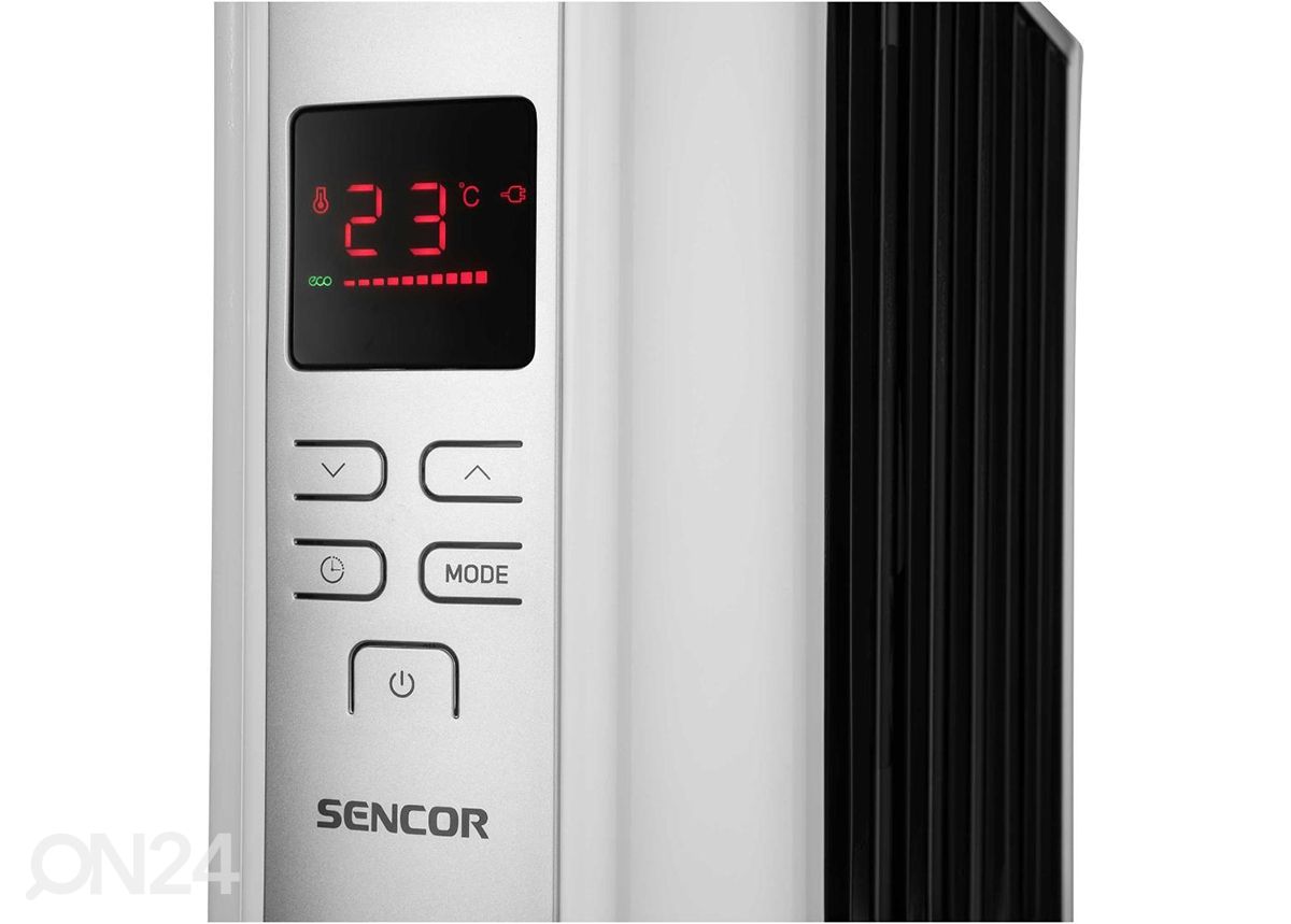 Õliradiaator Sencor SOH8112WH suurendatud