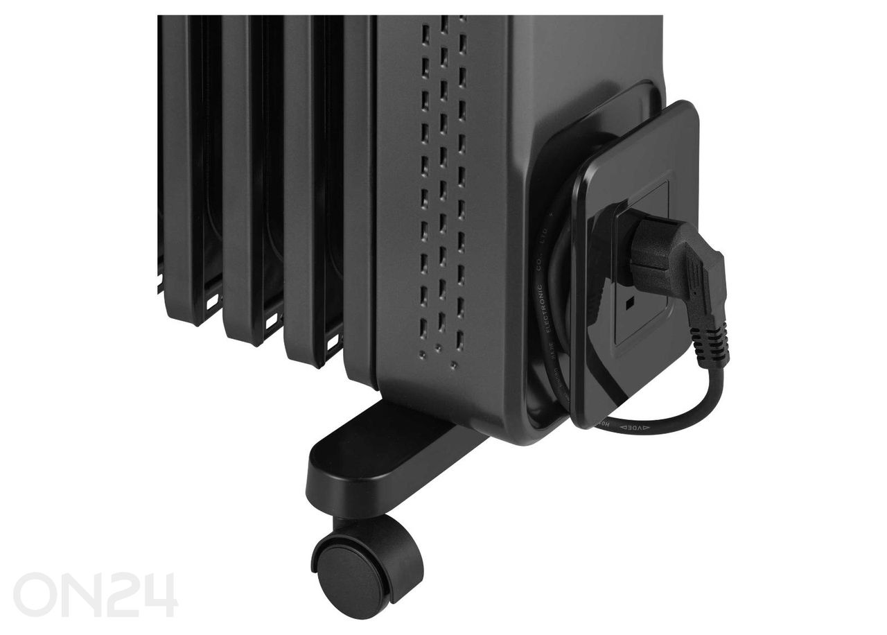 Õliradiaator Smart Home Sencor SOH8211GY, hall suurendatud