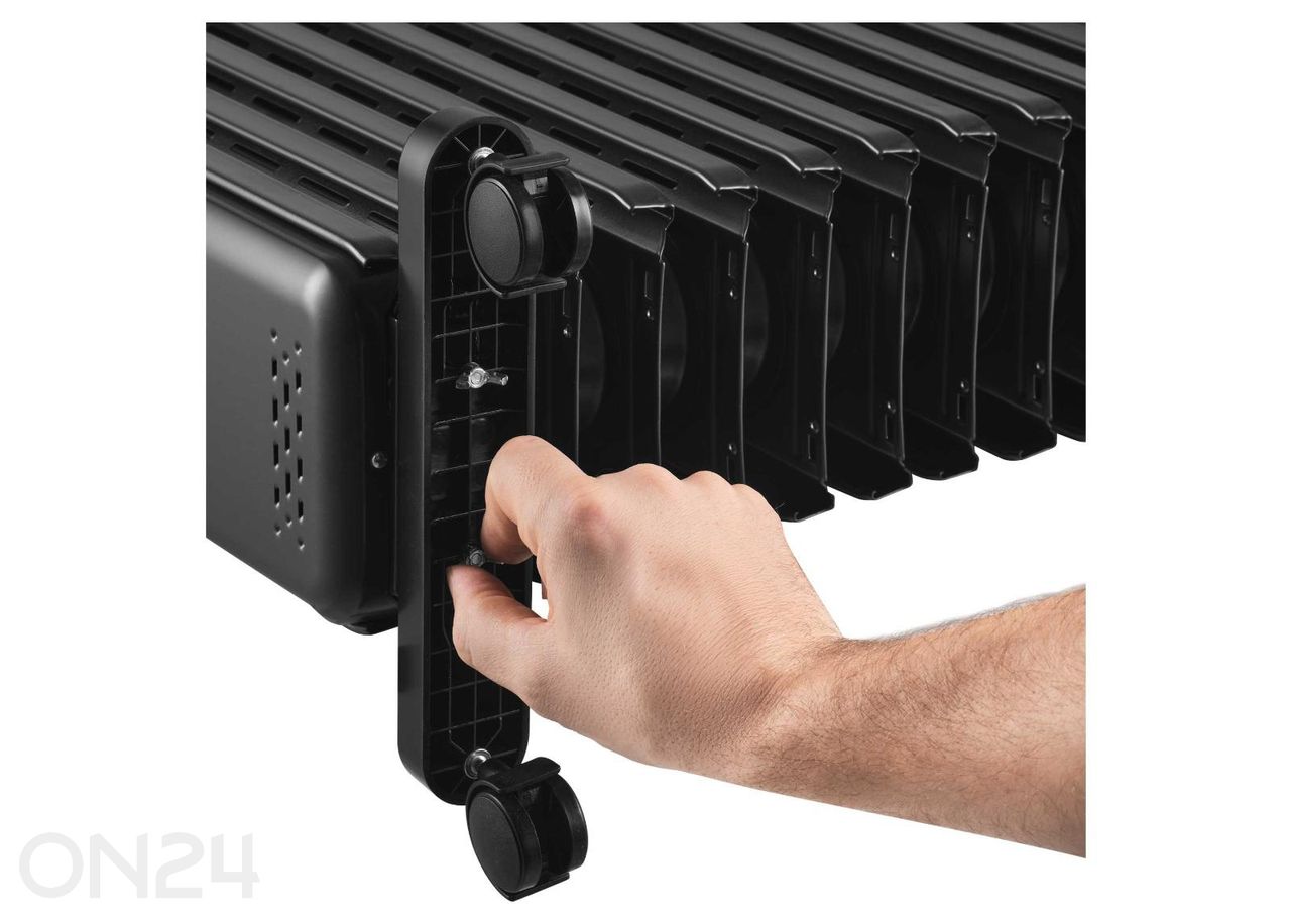 Õliradiaator Smart Home Sencor SOH8211GY, hall suurendatud