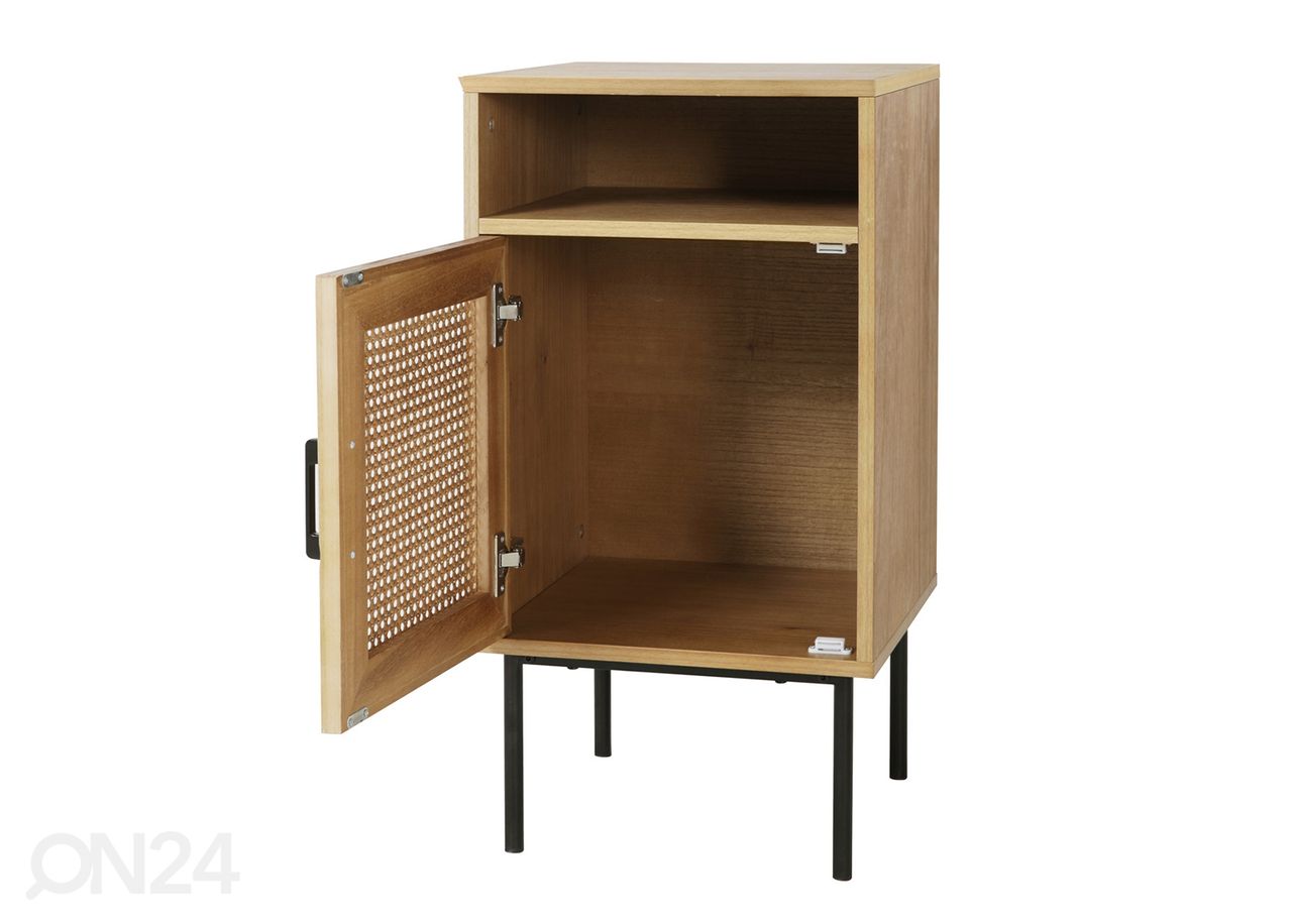 Öökapp 40 cm, naturaalne/must suurendatud