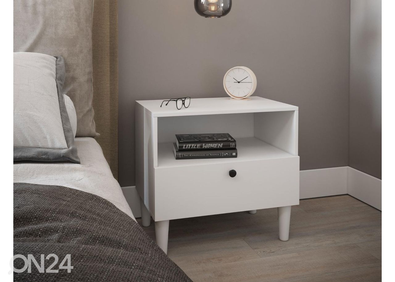 Öökapp Carrara 60 cm suurendatud