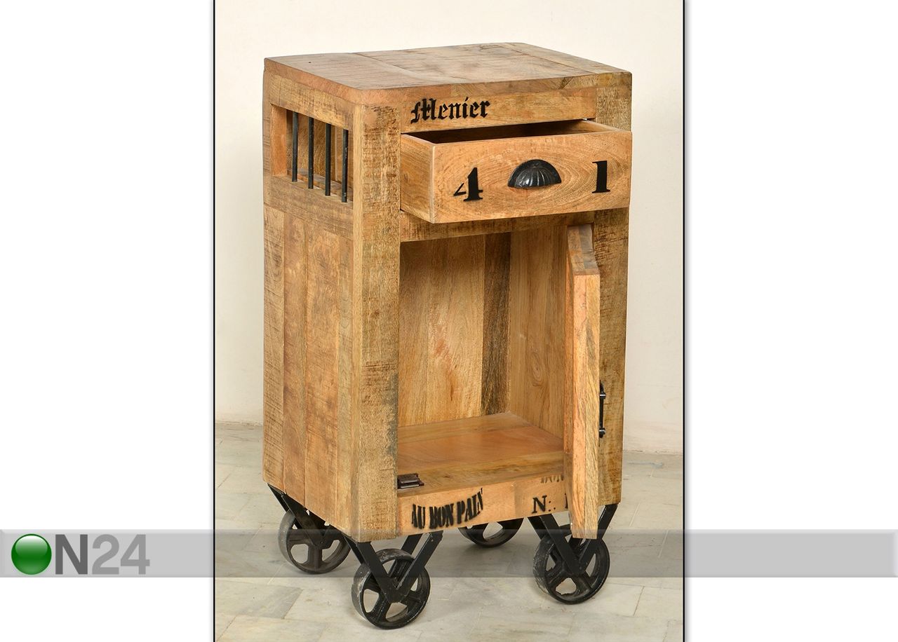 Öökapp Rustic suurendatud