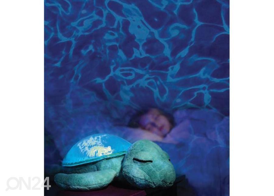 Öölamp sinine merekilpkonn Aqua Cloud B suurendatud
