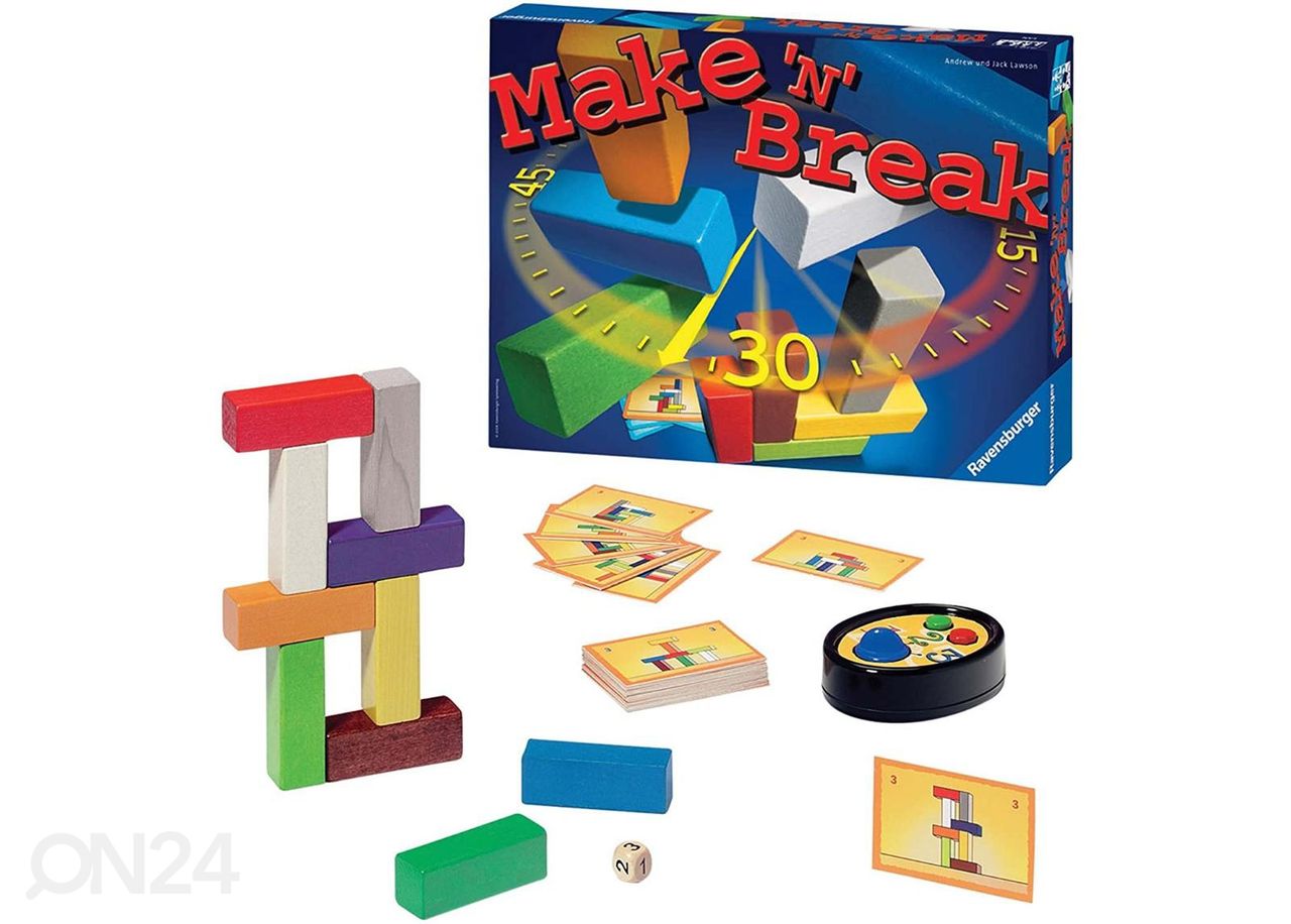 Osavusmäng Loo ja lammuta Ravensburger suurendatud