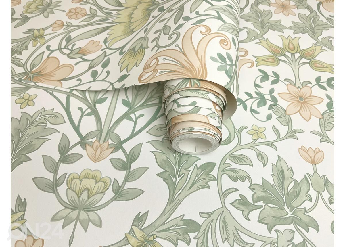 Pabertapeet Vintage Floral suurendatud