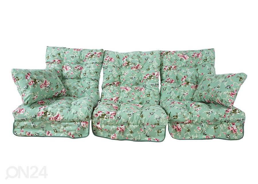 Padjad aiakiigele 108x56x10 cm, 3 tk suurendatud