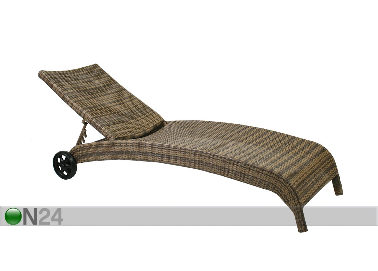 Päevitustool Wicker suurendatud