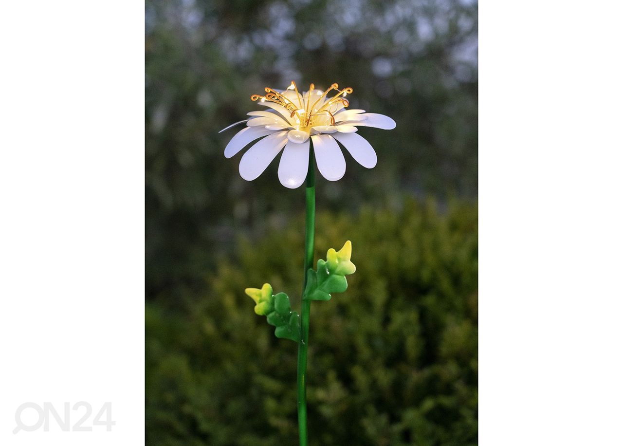 Päikesepaneeliga dekoratsioon Daisy suurendatud