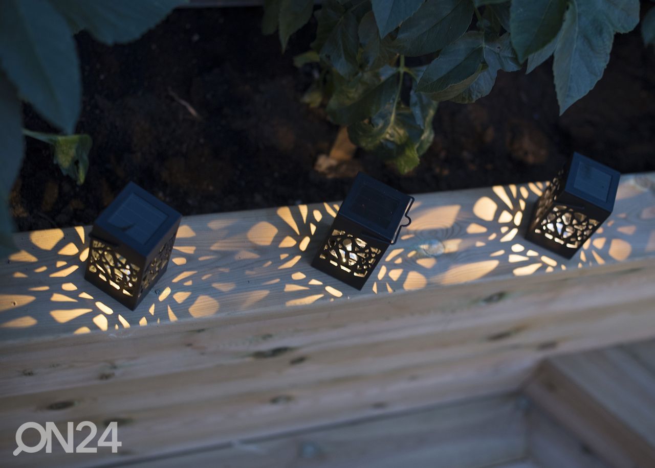 Päikesepaneeliga latern Izola Mini suurendatud