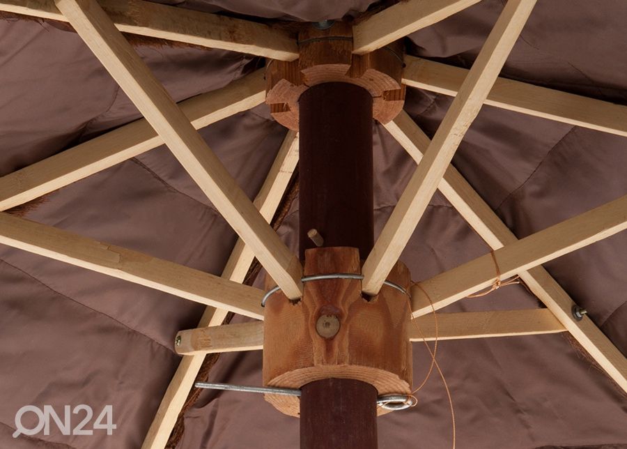 Päikesevari Cocoleaf Ø 250 cm suurendatud