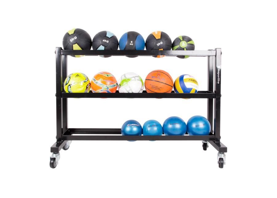 Pallide hoidja võimlatesse Ballrack H130 inSPORTline suurendatud