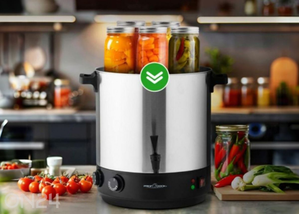 Pastöriseerija-joogimahuti 32L ProfiCook PCEKA1283 suurendatud