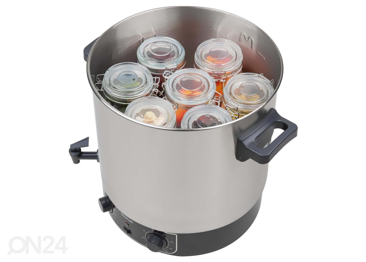 Pastöriseerija-joogimahuti Sencor SPP2200SS suurendatud